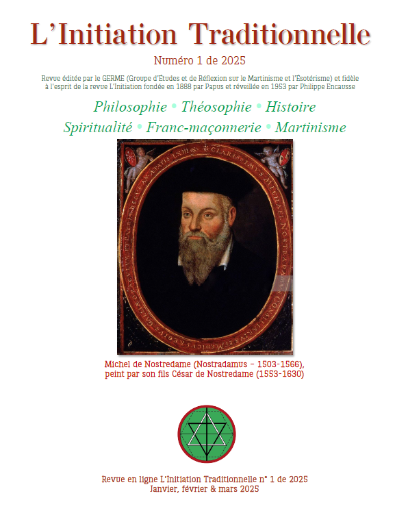 L'Initiation Traditionnelle - n° 1 de 2025