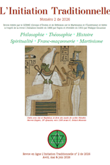 L Initiation Traditionnelle 2026 2