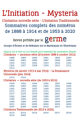 Sommaires Revues L Initiation