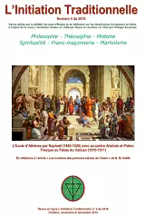Revue L'Initiation Traditionnelle, numéro 4 de 2016