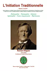 Revue L'Initiation Traditionnelle, numéro 2 de 2019