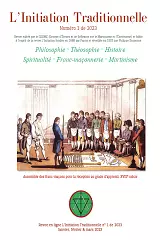 Revue L'Initiation Traditionnelle - 1er trimestre 2023