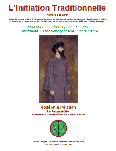 Revue L'Initiation Traditionnelle, numéro 1 de 2019 Revue L'Initiation Traditionnelle, numéro 1 de 2019