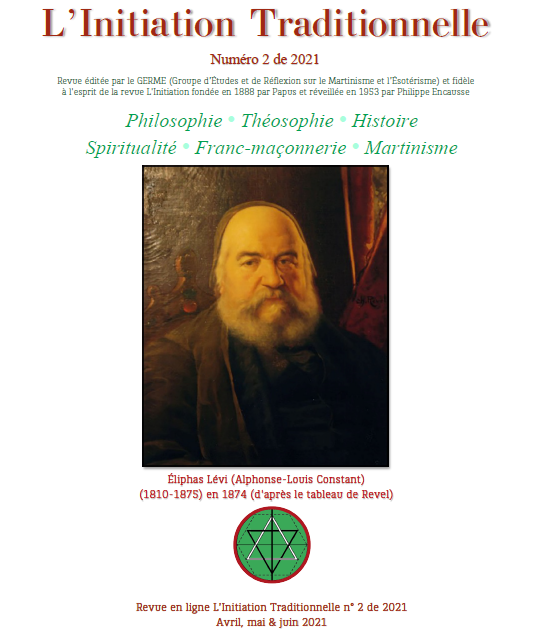 Revue L'Initiation Traditionnelle, numéro 2 de 2021 Revue L'Initiation Traditionnelle, numéro 2 de 2021